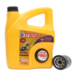 روغن موتور نیمه سنتتیک ترن مدل سوپر 8000 (فیلتردار) حجم 3.5 لیتر